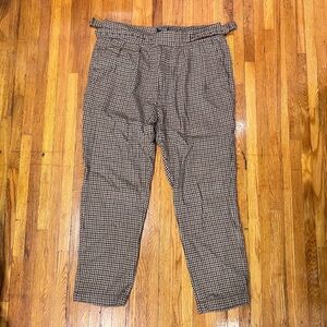 Todd Snyder Wool Houndstooth Gurkha Trousers 35